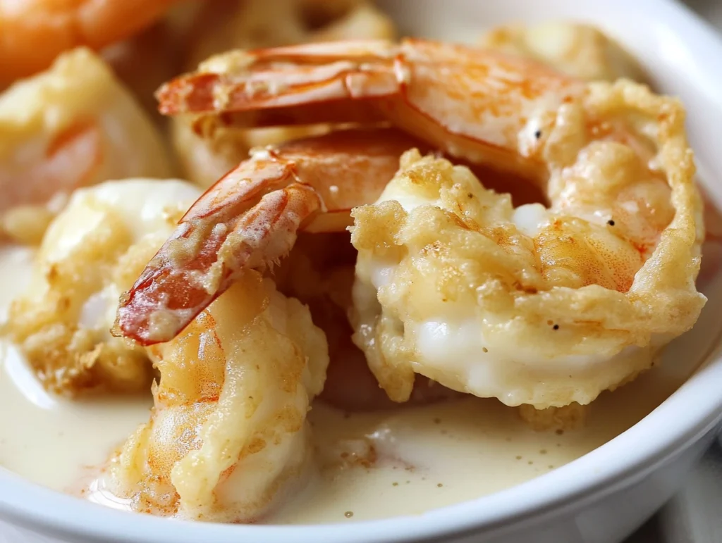 Milk-Soaked Shrimp